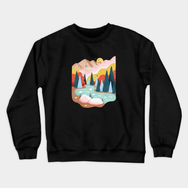 River Valley Crewneck Sweatshirt by ellolovey